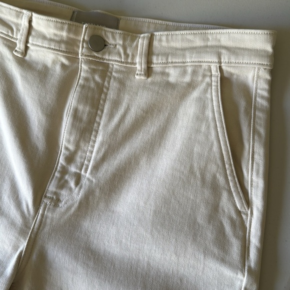 Everlane The Slim Leg Crop Pants Cream Colored - Picture 11 of 17